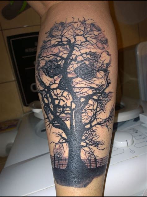 skull in the tree. skulltattoo. Tattoo. Legtattoo Body Art Tattoos, I Tattoo, In The Tree, Skin ...