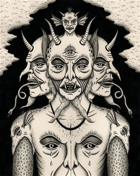 Weeping Demon | Occult art, Demon art, Satanic art