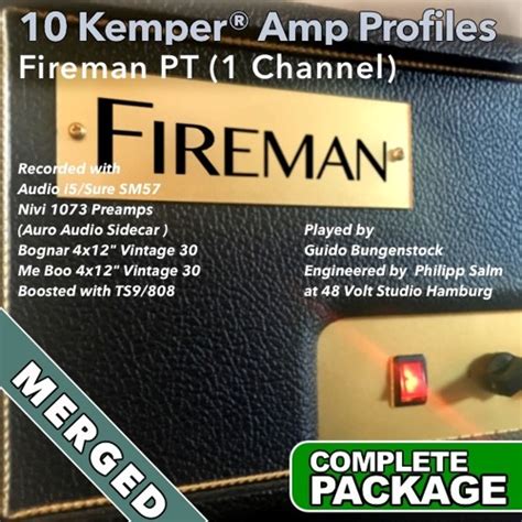 Stream Kemper Amp Profiles of the Fireman PT by Guido Bungenstock | Listen online for free on ...