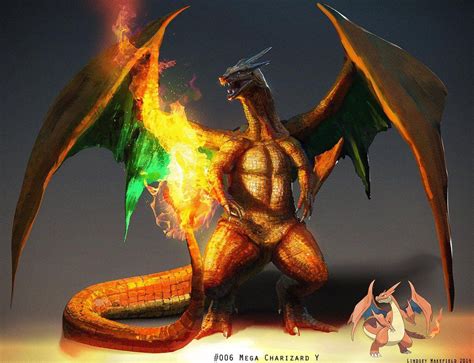 Pokemon: Mega Charizard Y by LindseyWArt on DeviantArt | Charizard, Pokemon charizard, Pokemon ...