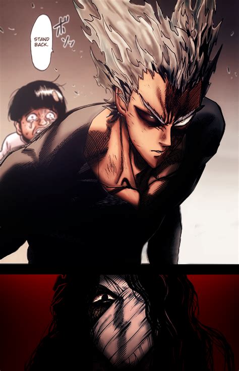 Colored panel of Garou from 87th chapter | Arte manga, Manga de one punch man, Anime manga