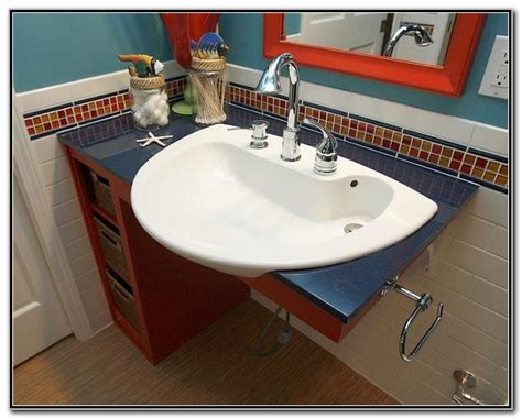 Wheelchair Accessible Bathroom Sink Vanity - Sink And Faucets : Home Decorating Ideas #9A82QQWqvz