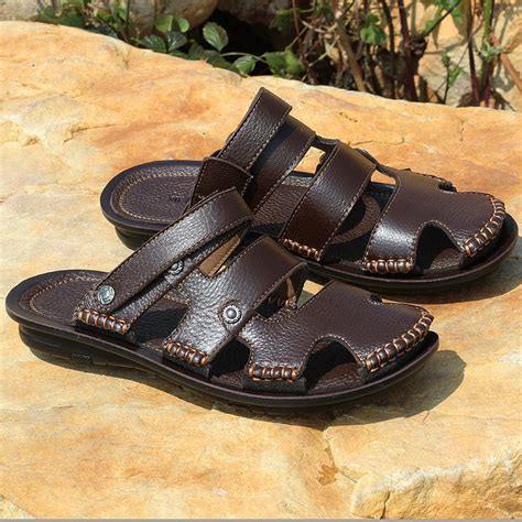 Aliexpress: Popular Mens Closed Toe Leather Sandals in Shoes