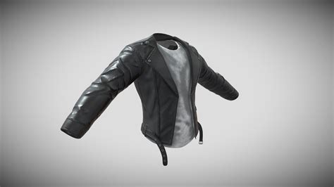 Leather Jacket - Download Free 3D model by Commissar_Hal [af54b2e ...