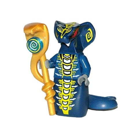 LEGO Minifigure - Ninjago - SKALES with Gold Serpent Staff - Walmart ...