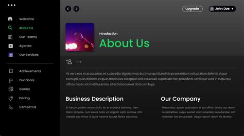 Free Spotify Google Slides Template PowerPoint