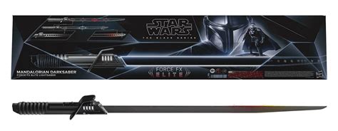 Hasbro - Star Wars Mandalorian Black Series Force FX Elite Darksaber Prop Replica #HAS-182069