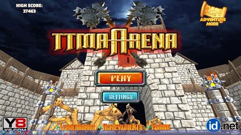 Y8 GAMES FREE - TTMA Arena Y8 2017 - YouTube