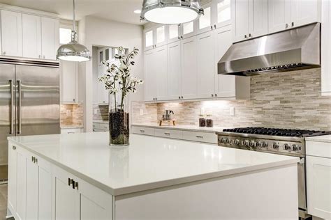 Enhance Your Modern Kitchen with White Quartz Countertops