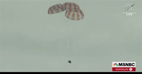 NASA's Orion capsule returns to Earth