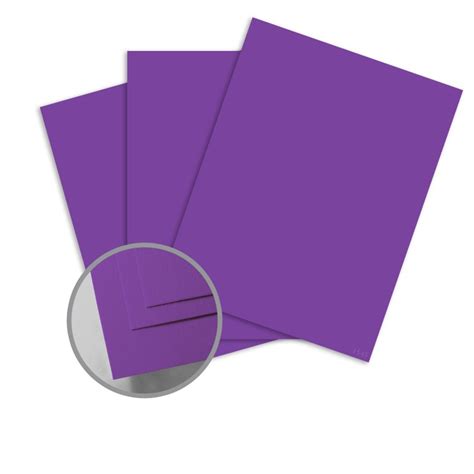 Purple Card Stock - 25 x 38 in 130 lb Cover Vellum | Colorplan Card ...