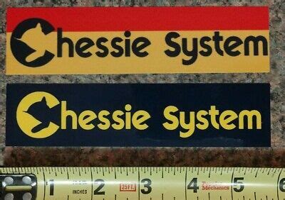 Chessie System "Set of 2" Railroad Train Logo Sticker Decal High ...