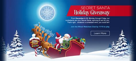 Wheel Of Fortune Secret Santa Sweepstakes 2017: SPIN ID Numbers & More