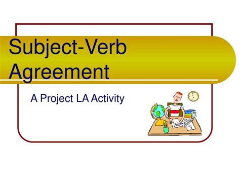 PPT On Subject-Verb Agreement - PowerPoint Slides - MyPrivateTutor Malaysia