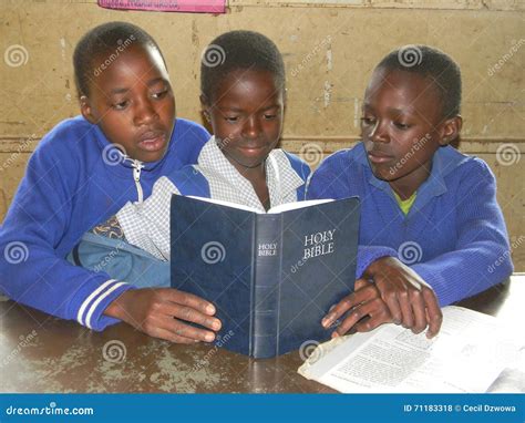 Primary School Children Reading Bible in Classroom. Editorial Stock Photo - Image of book ...