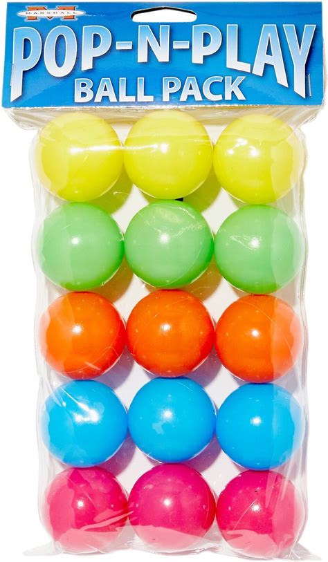 MARSHALL Pop-N-Play Ball Pack Ferret Toy, 15 count - Chewy.com