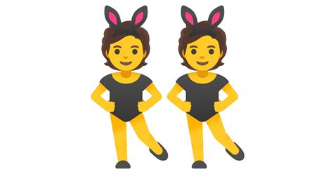 👯 People With Bunny Ears Emoji Meaning & Symbolism | ️ Copy and 📋 Paste ...