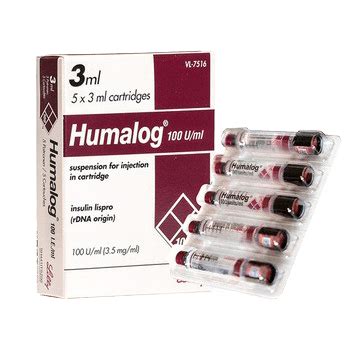 Buy Humalog Insulin Cartridges 5x3 ml Online | Insulin.store