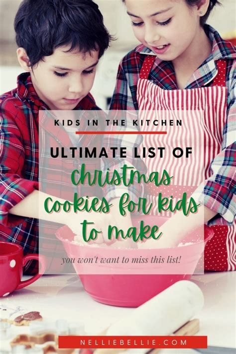 The Ultimate List of Christmas Cookies for Kids to Make -- over 50 recipes!