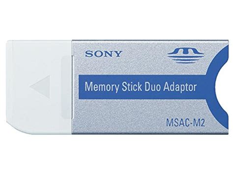 Sony Memory Stick Duo Adapter For Ms Standard Slot MSAC-M2