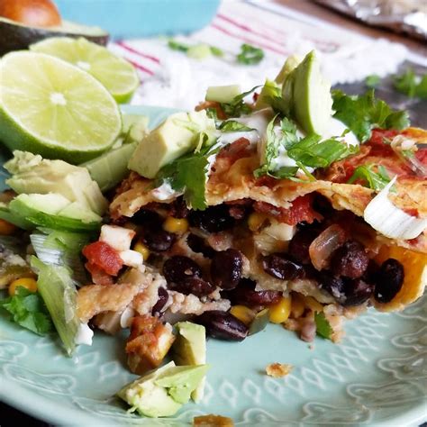 Vegan Enchilada Casserole | Salad Therapy