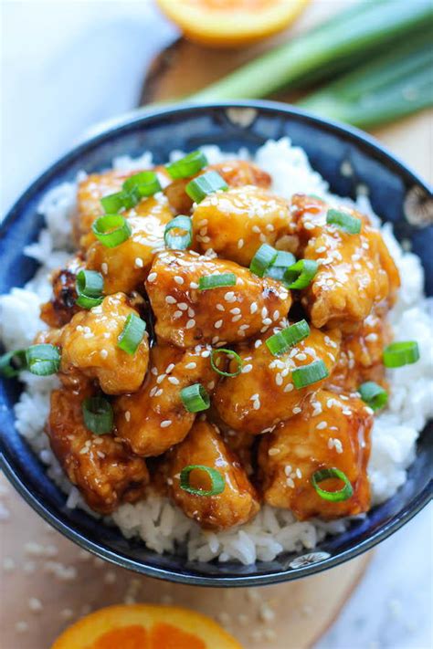 Homemade Chinese Orange Chicken | AllFreeCopycatRecipes.com