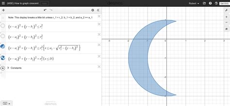 [Math] How to graph crescent – Math Solves Everything