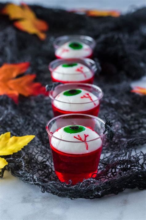 Eyeball Jello Shots are the perfect boozy Halloween treat for adults. They can be made in a ...