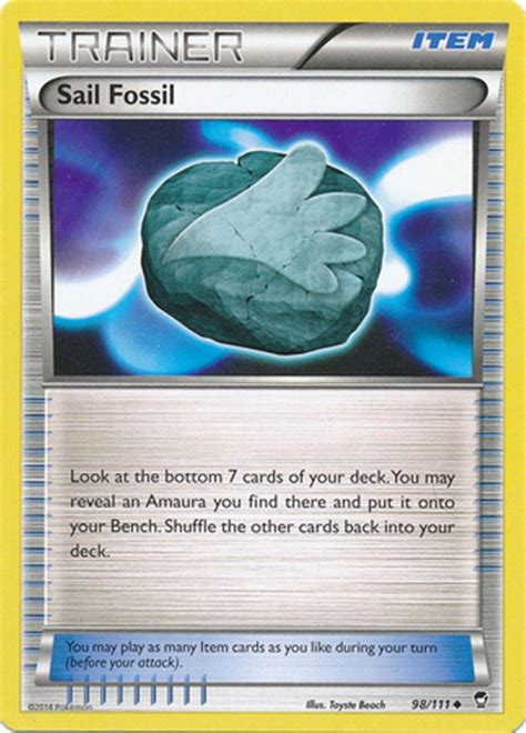 Sail Fossil #98 Prices | Pokemon Furious Fists | Pokemon Cards