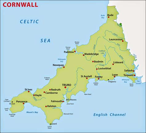 Cornwall Map