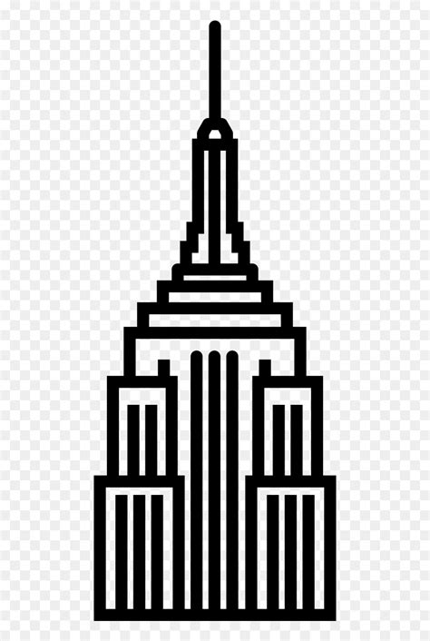 Empire State Building Logo Png - Empire State Building Clipart Png, Transparent Png - vhv