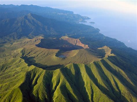 La Soufriere volcano on St. Vincent