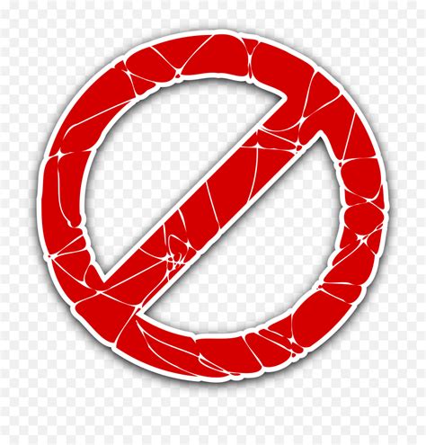 Prohibited Sign Transparent Png - Forbidden Sign Transparent Png Emoji,Prohibited Emoji - free ...