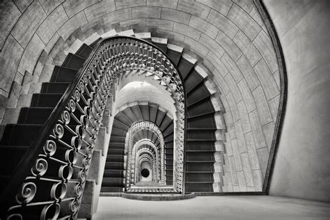 Staircase Perspective Photograph by George Oze