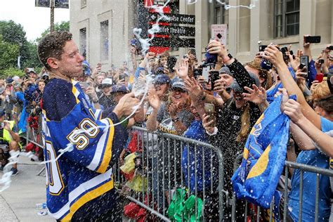 St. Louis Blues celebrate Stanley Cup victory with colorful parade ...