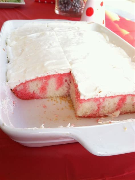 This is my race!: Jell-O Cake