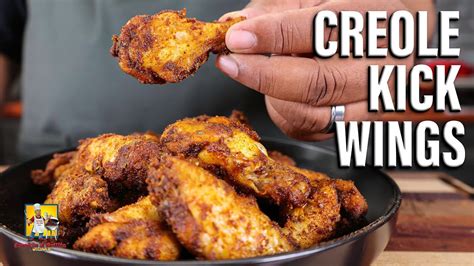 How to Make Creole Kick Wings - a Delicious Louisiana Favorite - YouTube