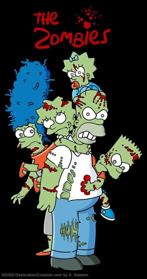 The Simpsons Zombified! | Desenho dos simpsons, Fotos dos simpsons, Memes de desenhos animados