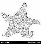 Starfish Coloring Pages sketch template