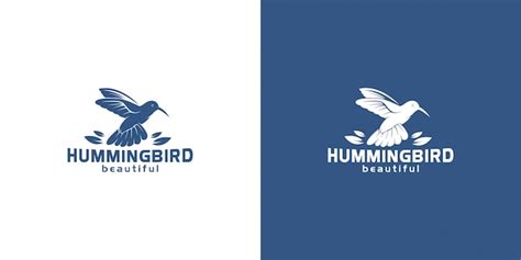 Premium Vector | Hummingbird logo design inspiration vector