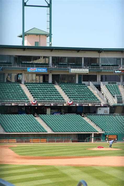 FRESNO, UNITED STATES - APRIL 12, 2014: Chukchansi Park Baseball ...