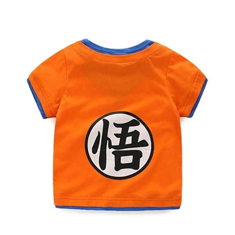 Dragon Ball Z Son Goku’s Kanji Symbol Cosplay Kids T-Shirt