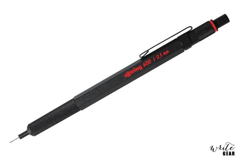 Rotring 600 Mechanical Pencil - 0.5 - Black - Write GEAR