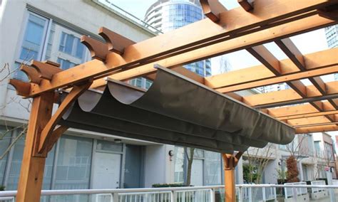 Retractable Pergola Roof DIY