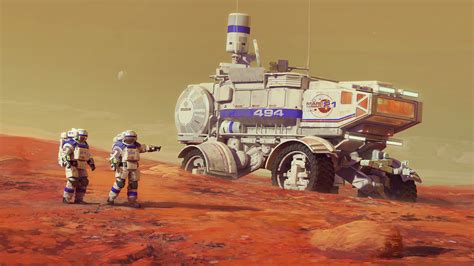 Mars exploration rover by Maciej Rebisz | human Mars