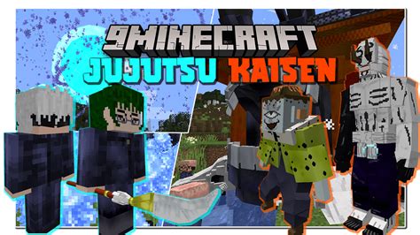 Jujutsu Kaisen Mod (1.16.5, 1.12.2) - Anime, Sorcery Fight - 9Minecraft.Net