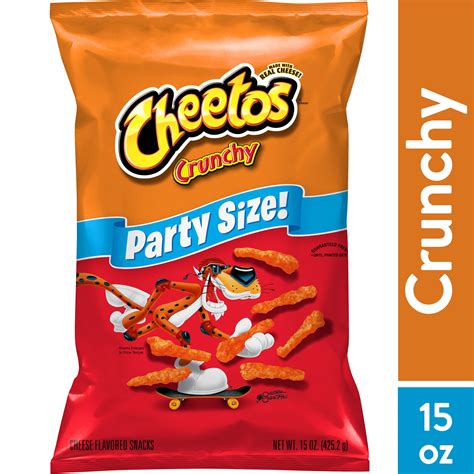 Cheetos Crunchy Cheese Flavored Snack Chips, 15 oz - Walmart.com