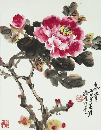 Traditional Chinese Flower Painting Artists | Famous Chinese Flower ...