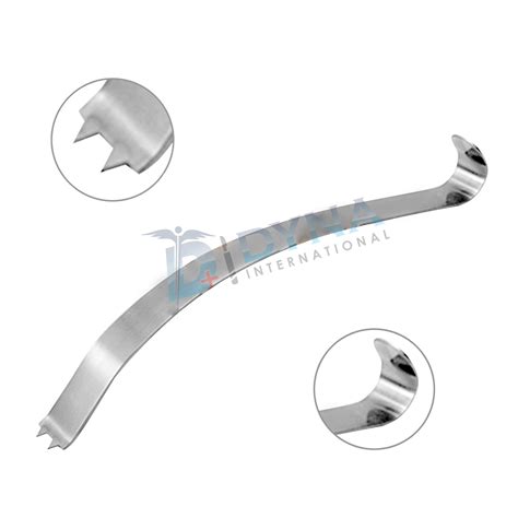 Kolbel Glenoid Retractor 2 Sharp Prongs 23mm Orthopedic Instruments ...