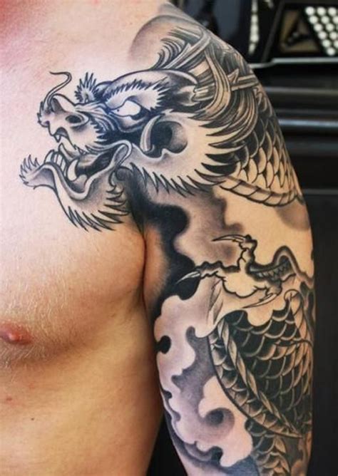 Arm Half Sleeve Tattoo Japanese Dragon Tattoo - Viraltattoo